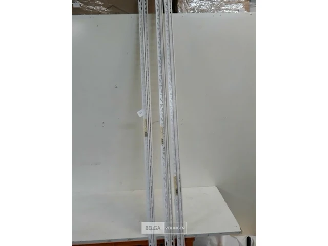 9 x tegel eindprofiel pvc wit 6-8-10 mm - afbeelding 1 van  3