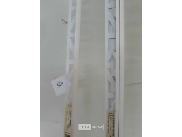 9 x tegel eindprofiel pvc wit 6-8-10 mm - afbeelding 3 van  3