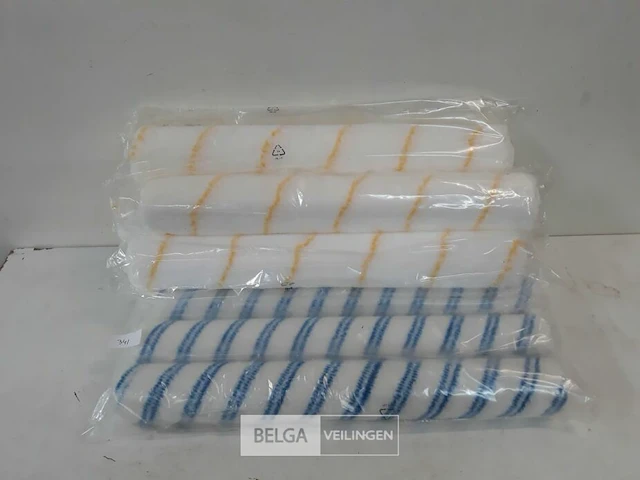 9 x verfrol 50 cm voor muur en plafondverf - afbeelding 1 van  3