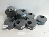 9 x verloop 90-40 pvc lijmverbinding