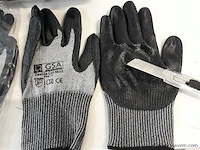 9 x werkhandschoenen nitril snijvast maat 10 - afbeelding 2 van  2