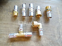 90 (+/-) krimpkoppelingen (8 verschillende modellen) in een systainer - afbeelding 3 van  4