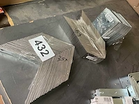 90 hoek verbinders en inox hoeken
