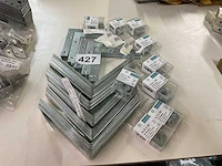 90 hoek verbindingen en 9 dozen ringen