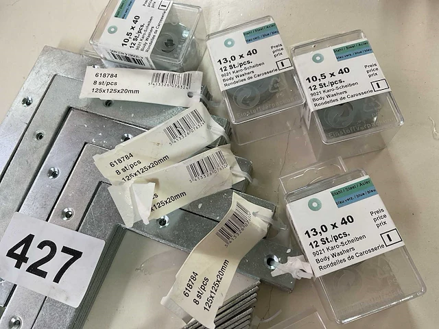 90 hoek verbindingen en 9 dozen ringen - afbeelding 5 van  7