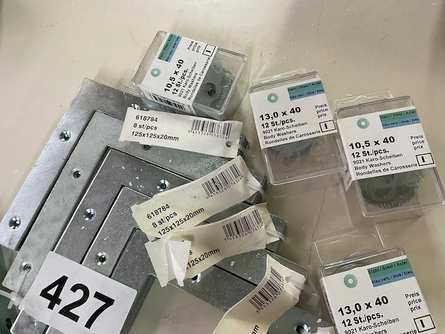 90 hoek verbindingen en 9 dozen ringen - afbeelding 6 van  7
