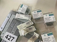 90 hoek verbindingen en 9 dozen ringen - afbeelding 6 van  7