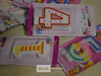 ±90 verjaardagskaarsen - afbeelding 3 van  4