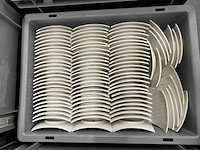 90 vierkante bordjes - afbeelding 1 van  4