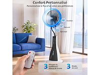 90 w 125 cm wielbeslagventilator met afstandsbediening - afbeelding 5 van  5