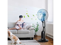 90 w stille mistventilator op wielen met 3 versnellingen - afbeelding 1 van  2