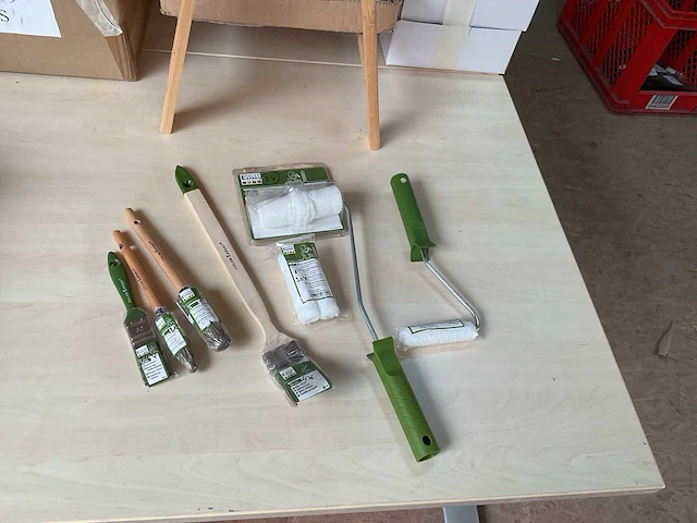 90 x schildersgereedschap voor houtbescherming - afbeelding 10 van  14