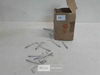 90 x schroefduim wit gelakt 4 x 60 mm - afbeelding 1 van  3