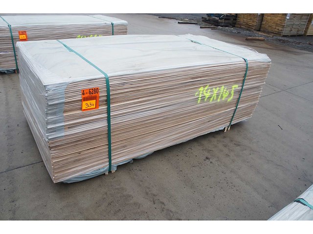 90,66 m² eiken planchetten 14mm - afbeelding 1 van  2