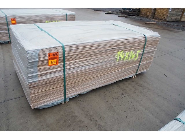 90,66 m² eiken planchetten 14mm - afbeelding 1 van  3