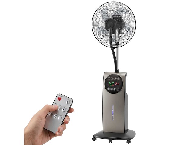 90w mistventilator, 138cm voetstukventilator - afbeelding 2 van  4