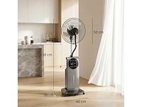 90w mistventilator, 138cm voetstukventilator - afbeelding 3 van  4