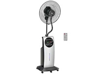 90w nevelventilator met 3 modi, 3 snelheden, afstandsbediening, 12h timer, 70° oscillatie, grijs en zwart - afbeelding 2 van  5