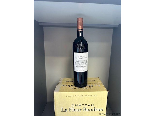 90x chateau la fleur baudron, 2016, 0,75l - afbeelding 1 van  1