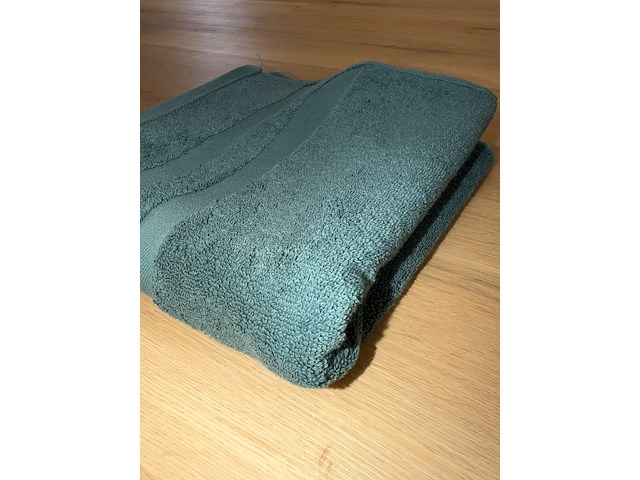 90x handdoek groen - afbeelding 3 van  6