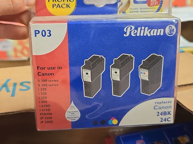 (90x) inktpatronen voor printers pelikan p03 - afbeelding 1 van  4