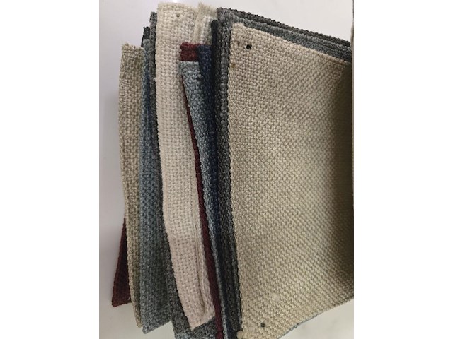 90x lapjes stof dikke stof 30x25cm - afbeelding 3 van  11