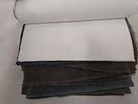 90x lapjes stof oa fl 30x25cm - afbeelding 8 van  11