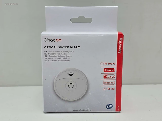 (920x) optische rookmelder chacon 34234 - afbeelding 2 van  9