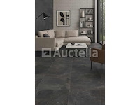 92m² la blue nero 60x60, steen-effect, porseleinen vloer en muur van steengoed, nieuw verpakt - afbeelding 1 van  3