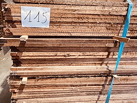 93,9 m² patagonische notelaar ovendroog gezaagd