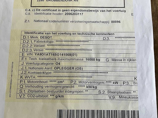 94 desot 94 oplegger - afbeelding 27 van  28