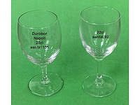 941x diverse wijn-, champagne- en waterglazenglas - afbeelding 5 van  7