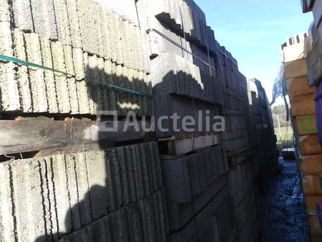 950 holle argexblokken van 9 cm dik - afbeelding 1 van  8