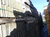 950 holle argexblokken van 9 cm dik