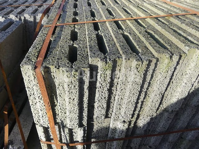 950 holle argexblokken van 9 cm dik - afbeelding 7 van  8