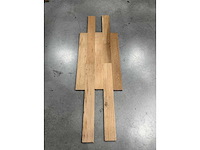 95,04 m2 eiken massief parket 90x12 cm