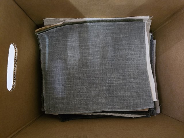 95x lapjes stof oa dan 30x25cm - afbeelding 8 van  9