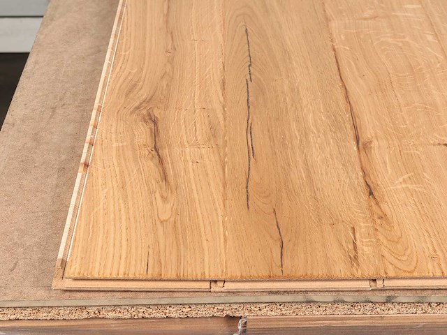 96 m2 parket eiken mutliplank - 1092 x 130 x 14 mm - afbeelding 1 van  3