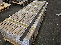 96 meter mdf luxe muur plinten 2400 x 58 x 12 mm - afbeelding 2 van  2