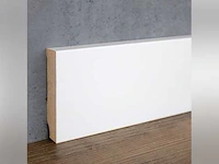 96 meter mdf luxe muur plinten 2400 x 58 x 12 mm - afbeelding 1 van  3