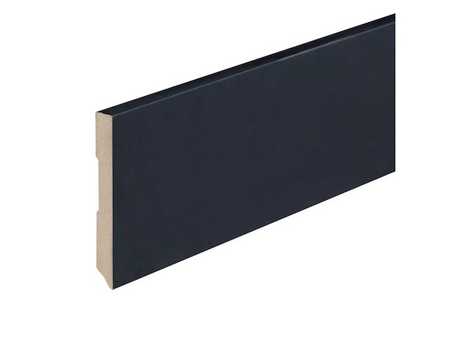 96 meter mdf luxe muur plinten 2400 x 58 x 12 mm - afbeelding 1 van  3