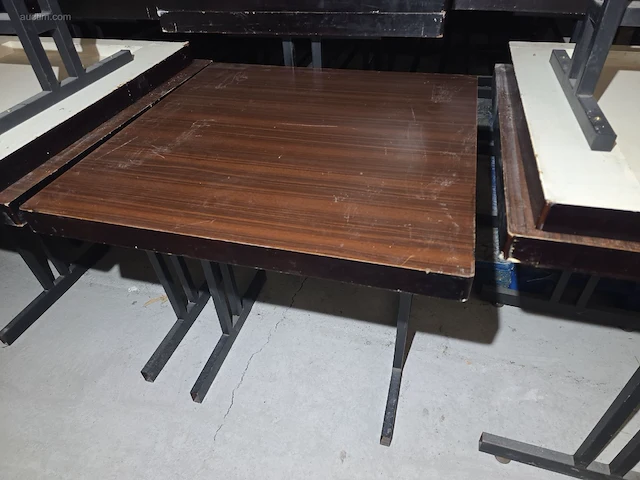 (96x) houten tafels - afbeelding 1 van  5
