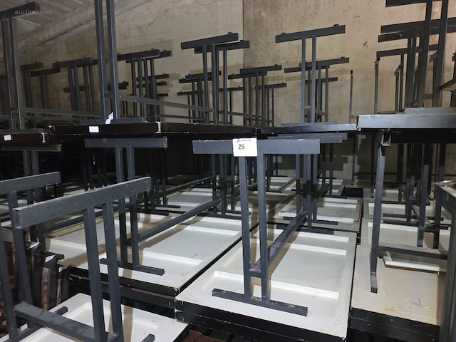 (96x) houten tafels - afbeelding 2 van  5