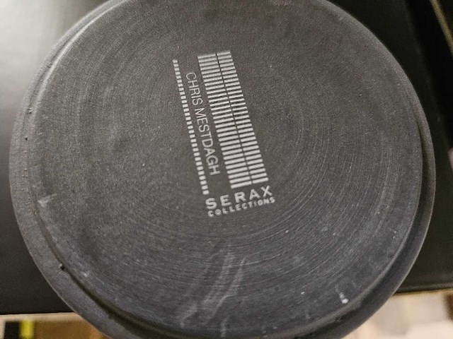 96x serax - sigilata - beker 8cm zwart - afbeelding 2 van  2