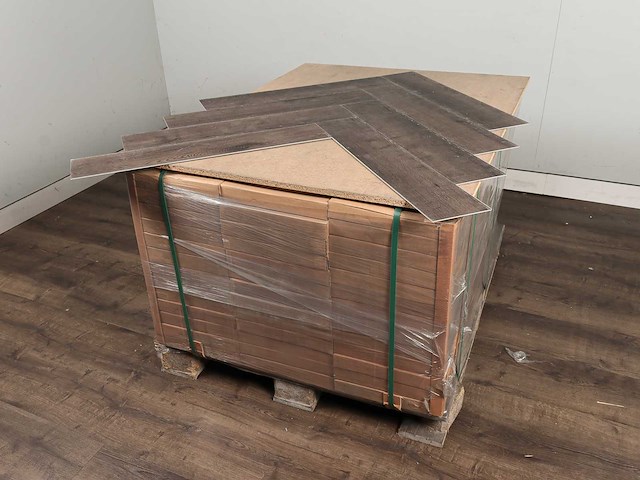 97 m2 pvc spc click visgraat - 750 x 150 x 5 mm - afbeelding 2 van  2