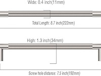 9build set van 10 kastgrepen - afbeelding 2 van  3