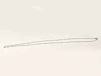 9kt witgoud diamant gesneden ketting - afbeelding 1 van  12