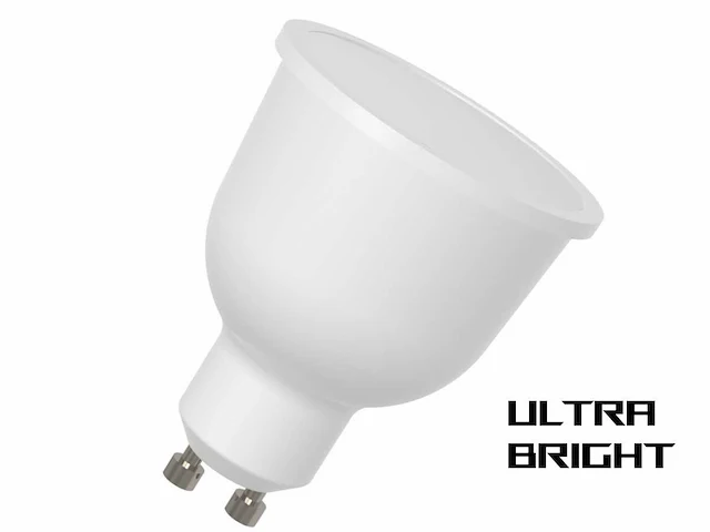 9w gu10 led spot 6000k(100x) - afbeelding 1 van  3