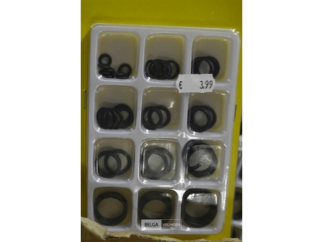 9x 50 delige o ringen set - afbeelding 2 van  3
