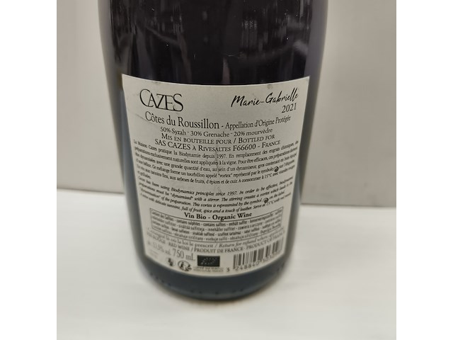 9x 75cl cazes marie-gabrielle - afbeelding 2 van  2